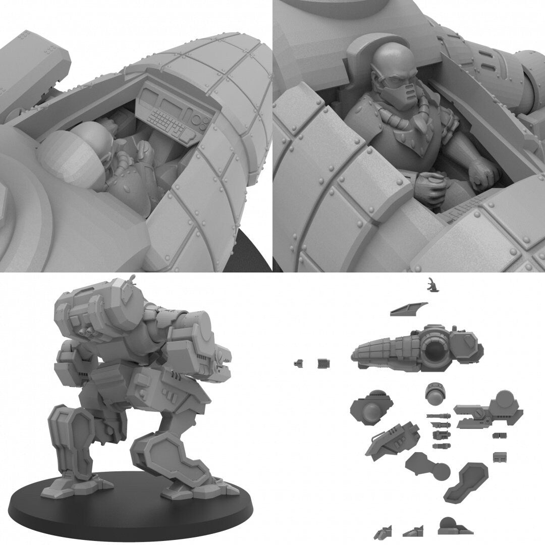 House Excess - Brachyura War Walker (sculpted by That Evil One)