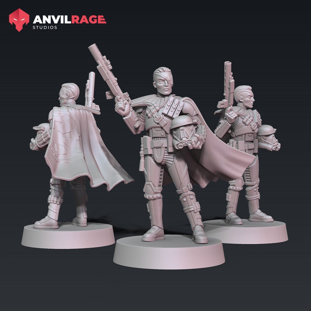 Enhanced Trooper Captain (Sculpted by Anvilrage Studios)