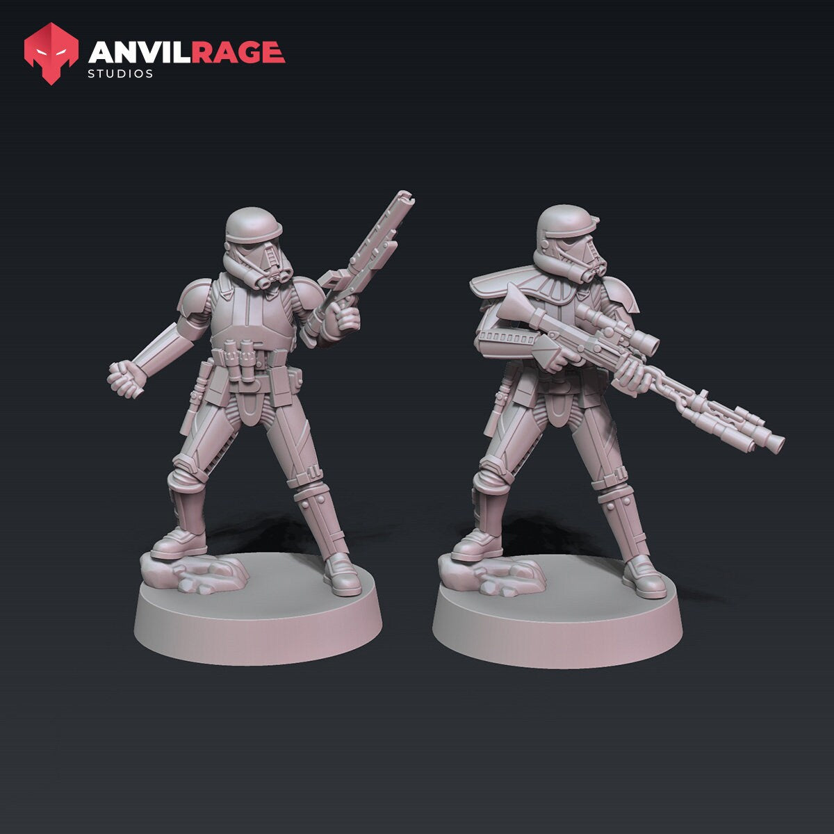 Enhanced Trooper Squad - set of 10 (Sculpted by Anvilrage Studios)
