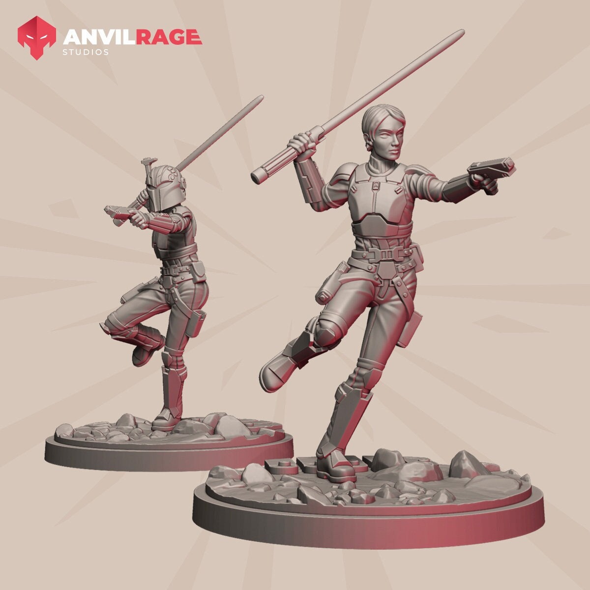 Rebellious Artist (Sculpted by Anvilrage Studios)