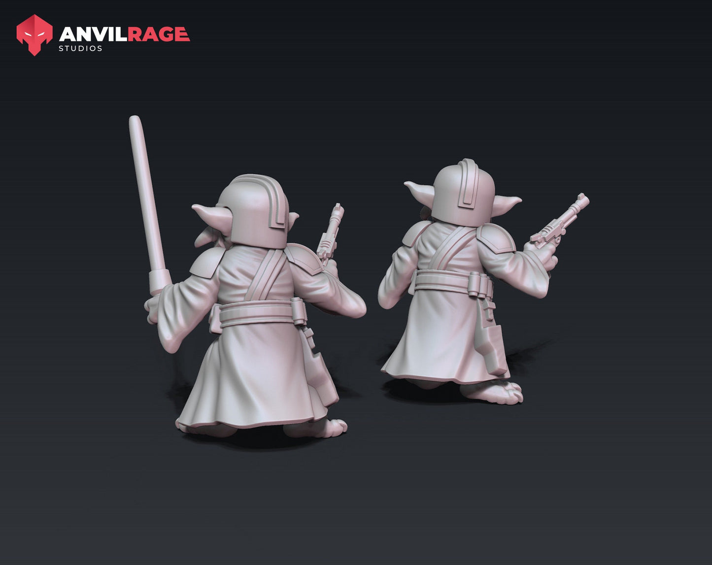 Mercenary Frog (Sculpted by Anvilrage Studios)