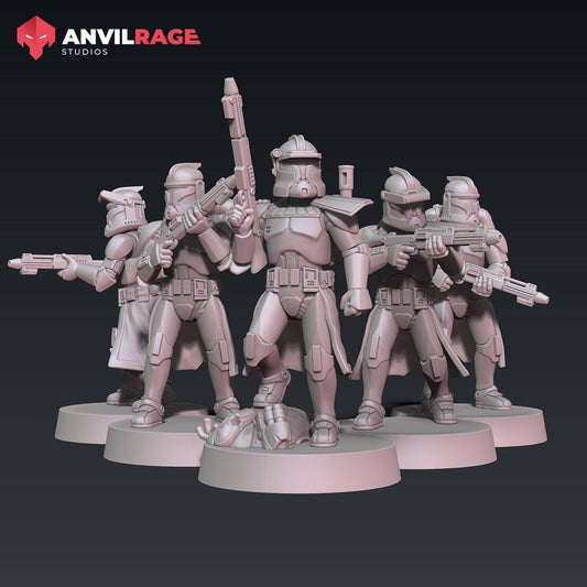 Replicator Assassins - set of 5 (Sculpted by Anvilrage Studios)