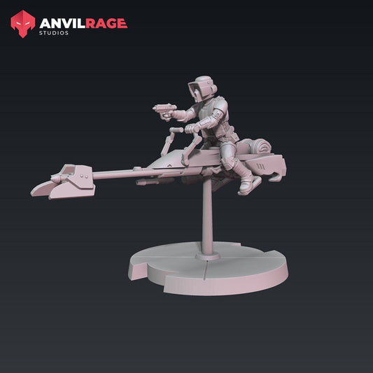 Scout Bikes - set of 2 (Sculpted by Anvilrage Studios)