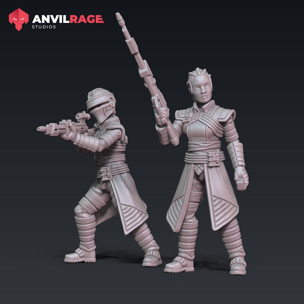 Daimyo Right Hand (Sculpted by Anvilrage Studios)