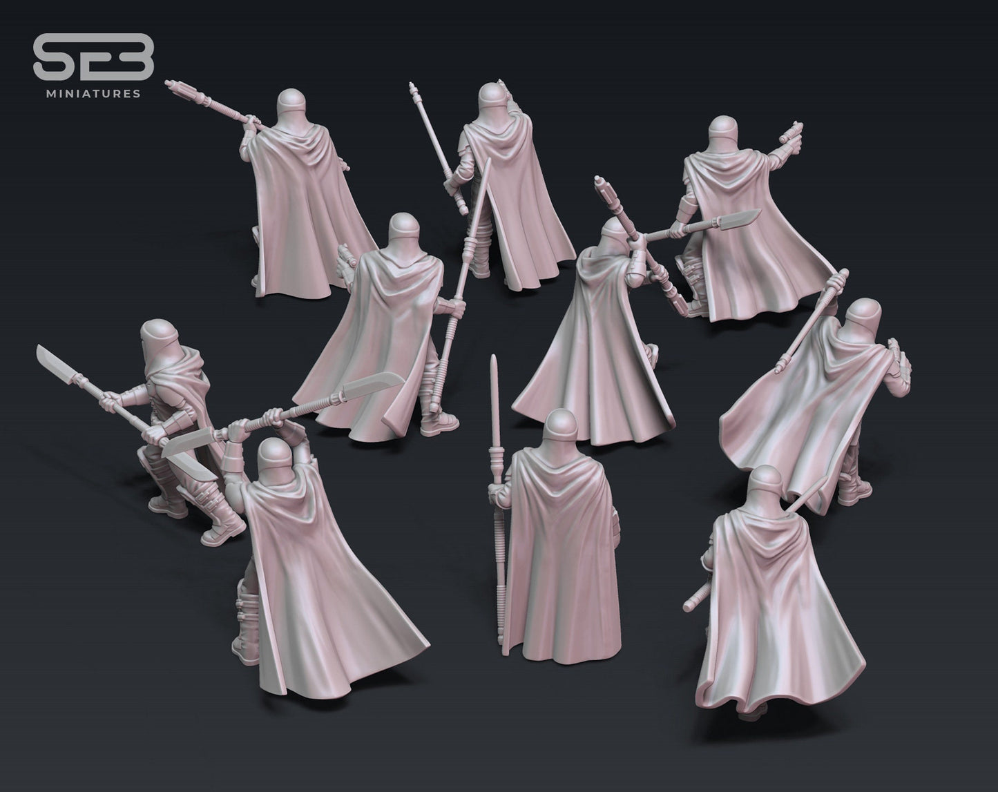 Royal Guards - set of 11 (Sculpted by Anvilrage Studios)