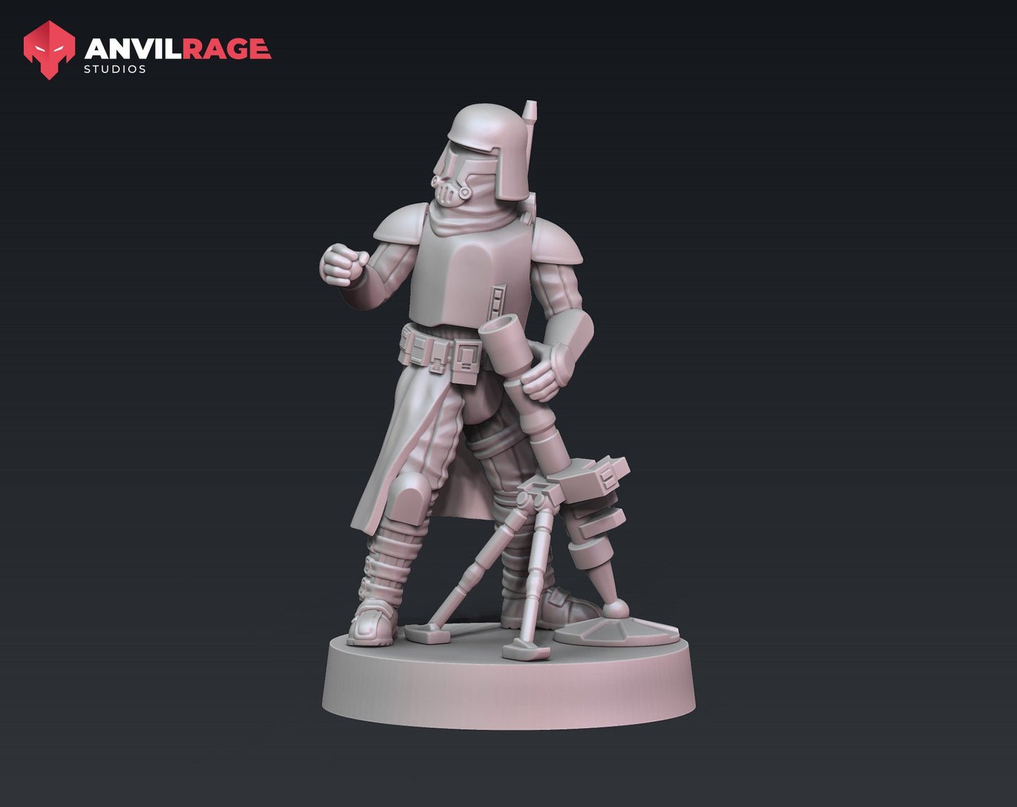 Frost Trooper Mortar Specialist (Sculpted by Anvilrage Studios)