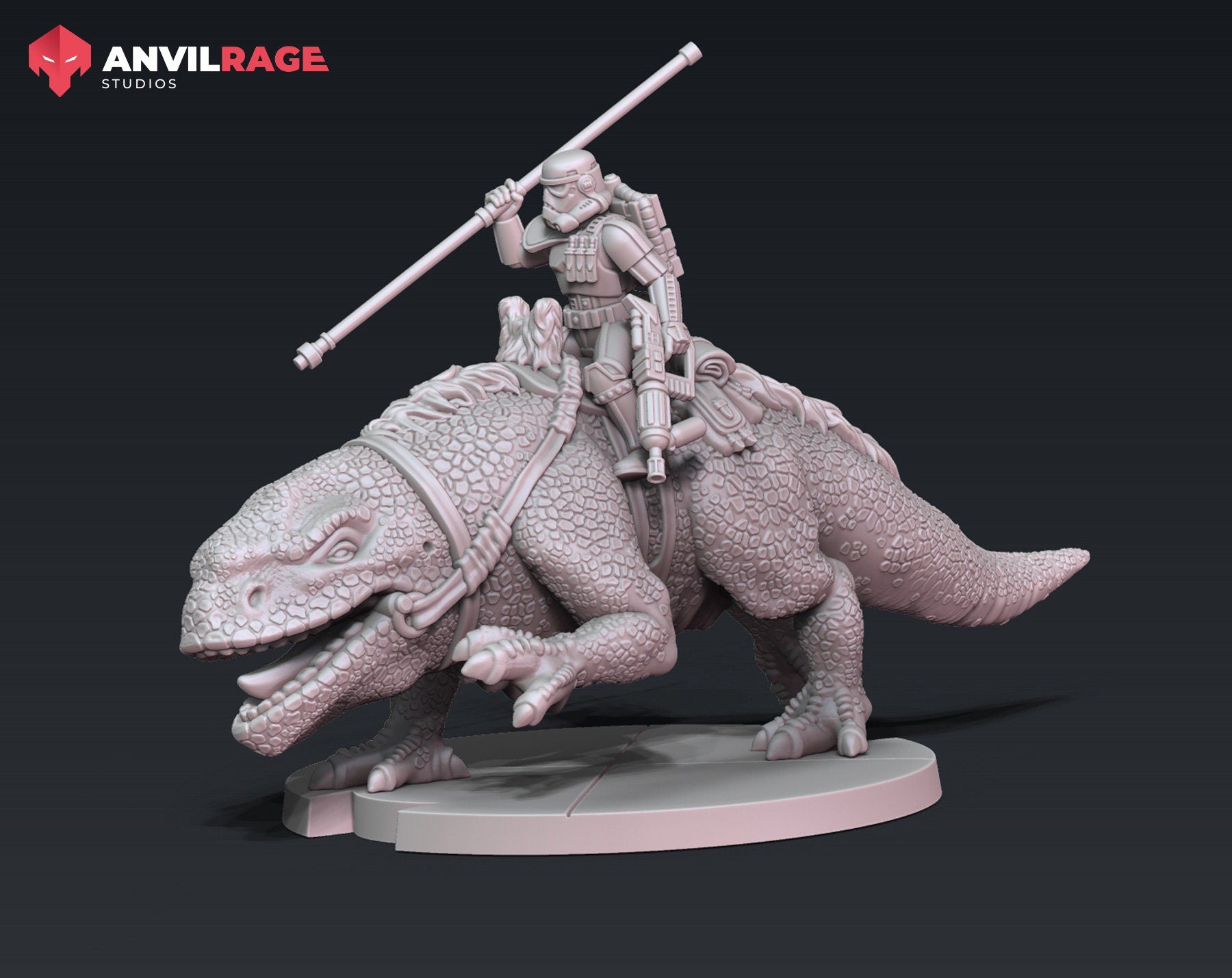 Stormsoldiers Cavalry (Sculpted by Anvilrage Studios)