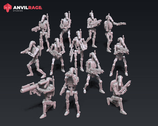Clankers Kit - set of 10 (Sculpted by Anvilrage Studios)