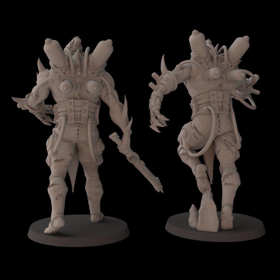 Dark Aeterni Mutants - set of 2 (Sculpted by Fantasy Cult Miniatures)