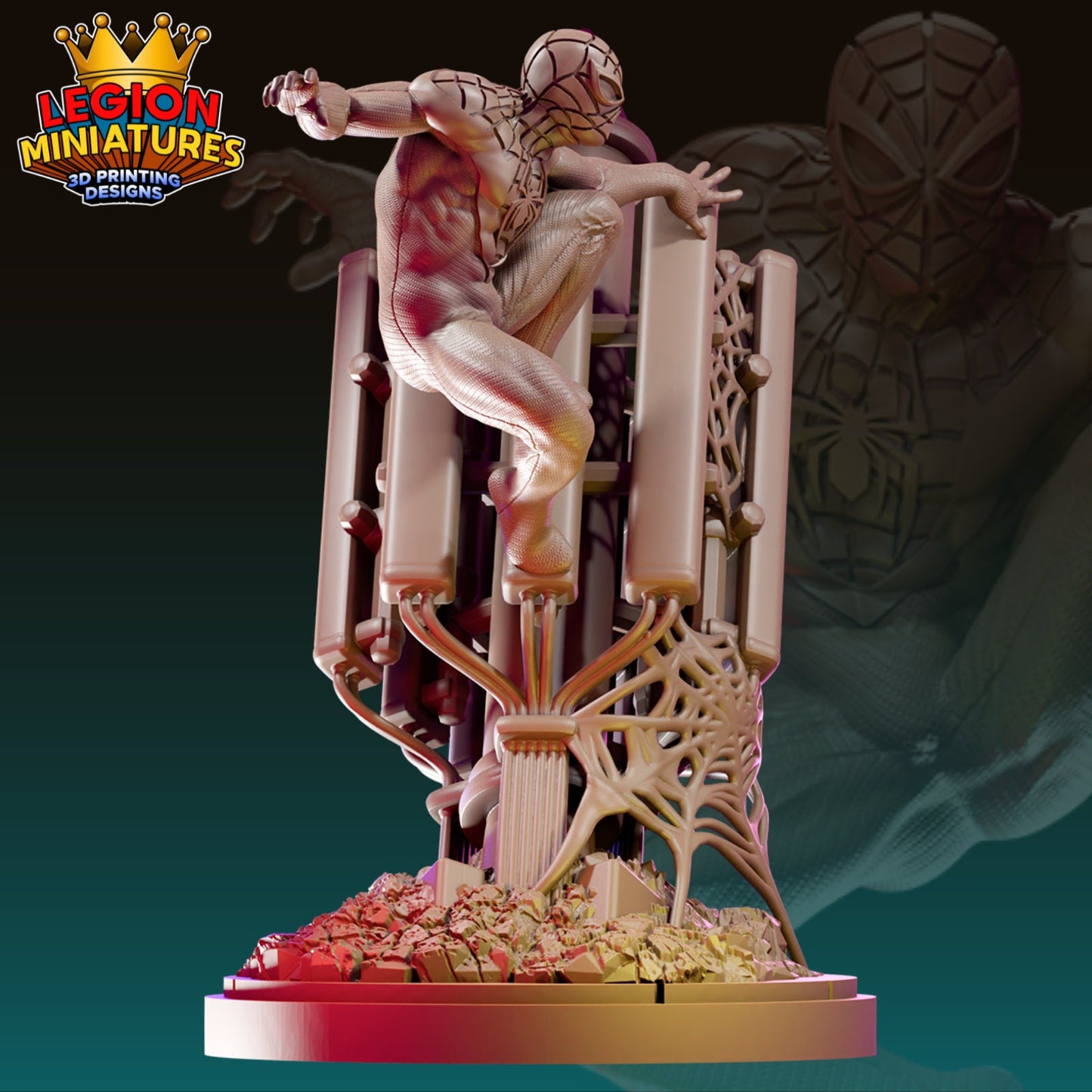 Miles - Fan Art 40mm Miniature (Sculpted by Legion Miniatures) (Crisis Protocol Proxy/Alternative)
