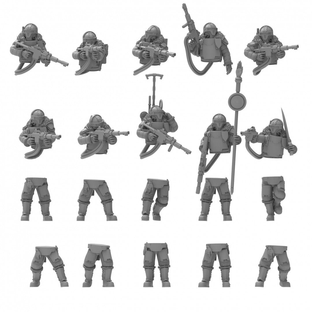 Lunar Auxilia Modular First Cohort (10) (sculpted by That Evil One)