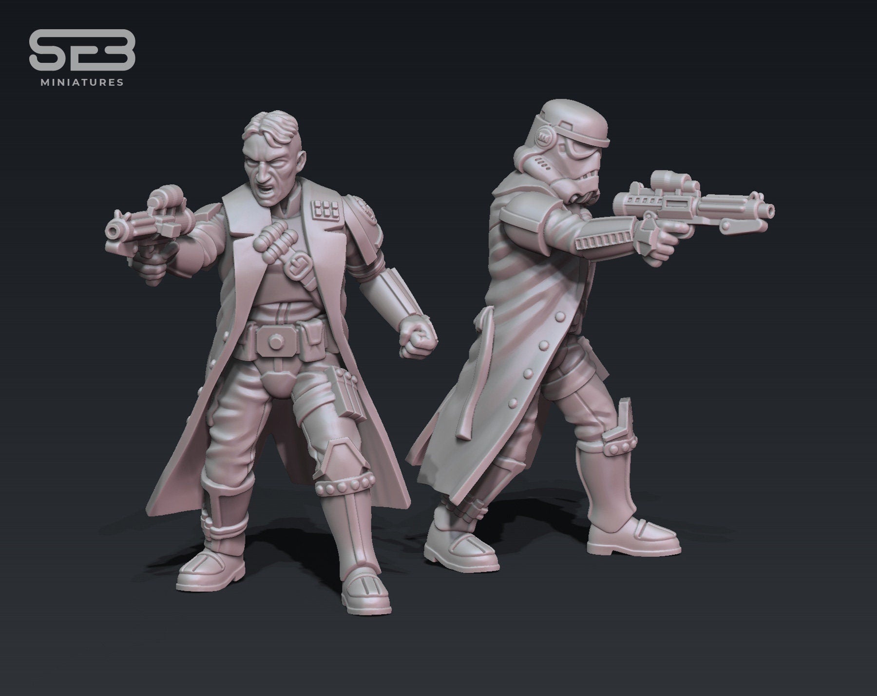 Stormsoldier Captain (Sculpted by Anvilrage Studios)