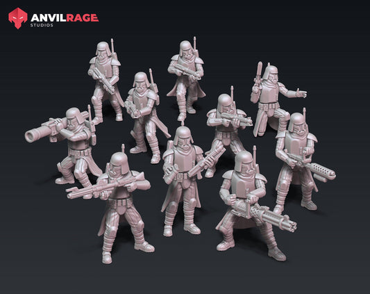 Frost Trooper Kit - set of 10 (Sculpted by Anvilrage Studios)