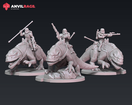Stormsoldiers Cavalry (Sculpted by Anvilrage Studios)