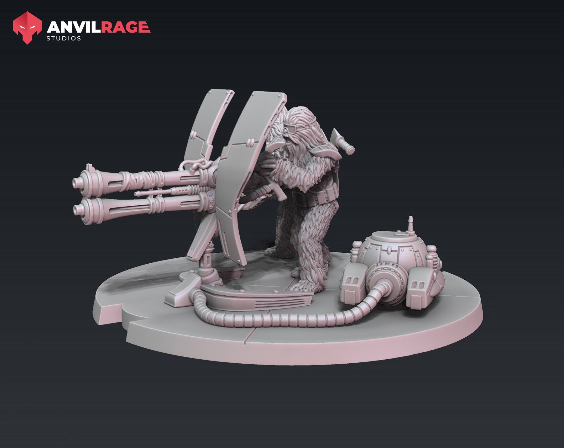 Sharpshooters Big Gun (Sculpted by Anvilrage Studios)