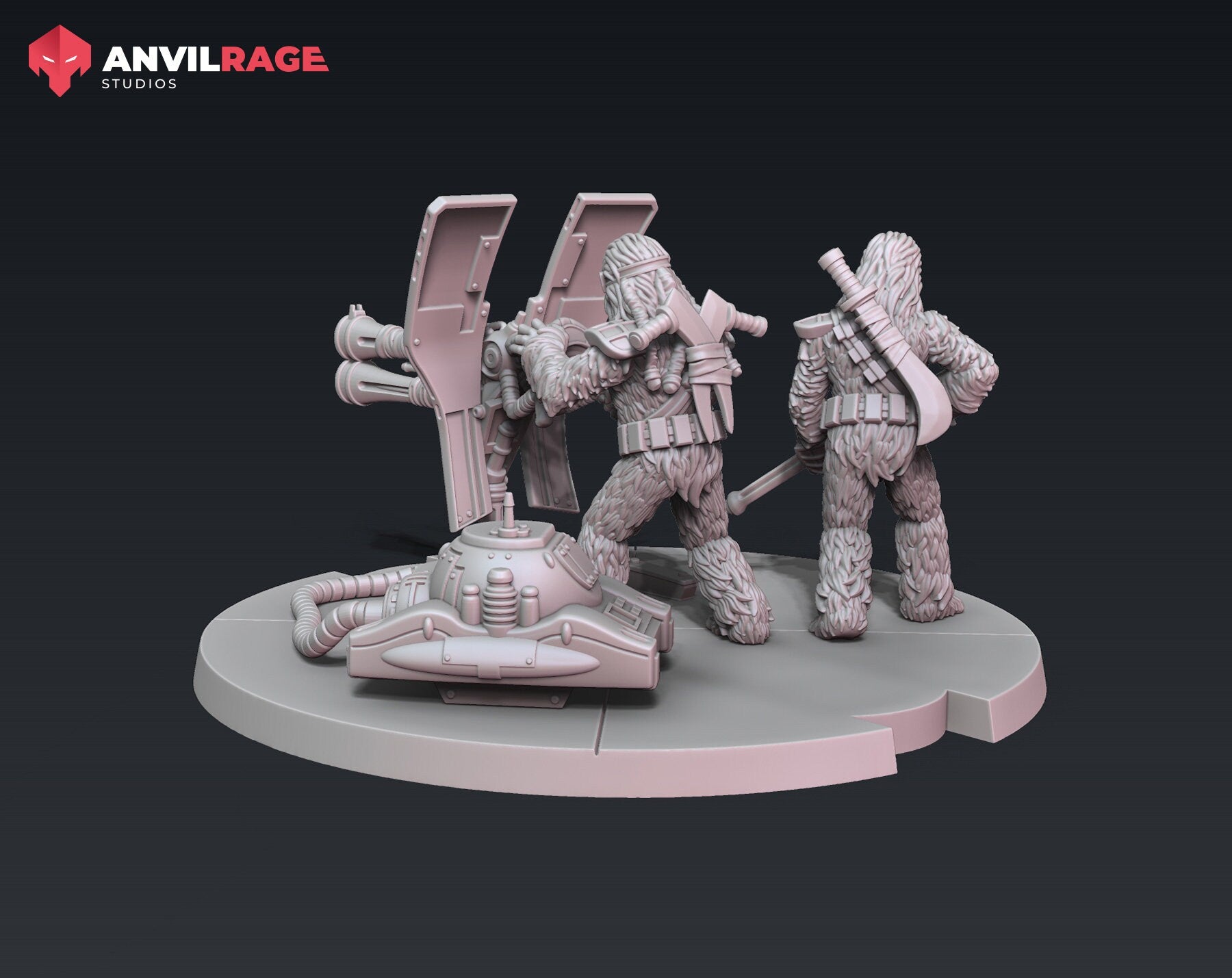 Sharpshooters Big Gun (Sculpted by Anvilrage Studios)