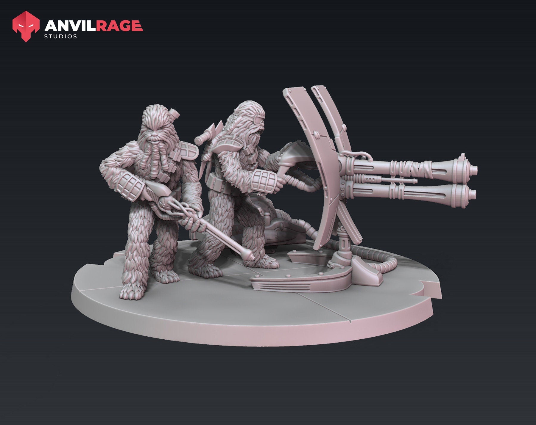 Sharpshooters Big Gun (Sculpted by Anvilrage Studios)