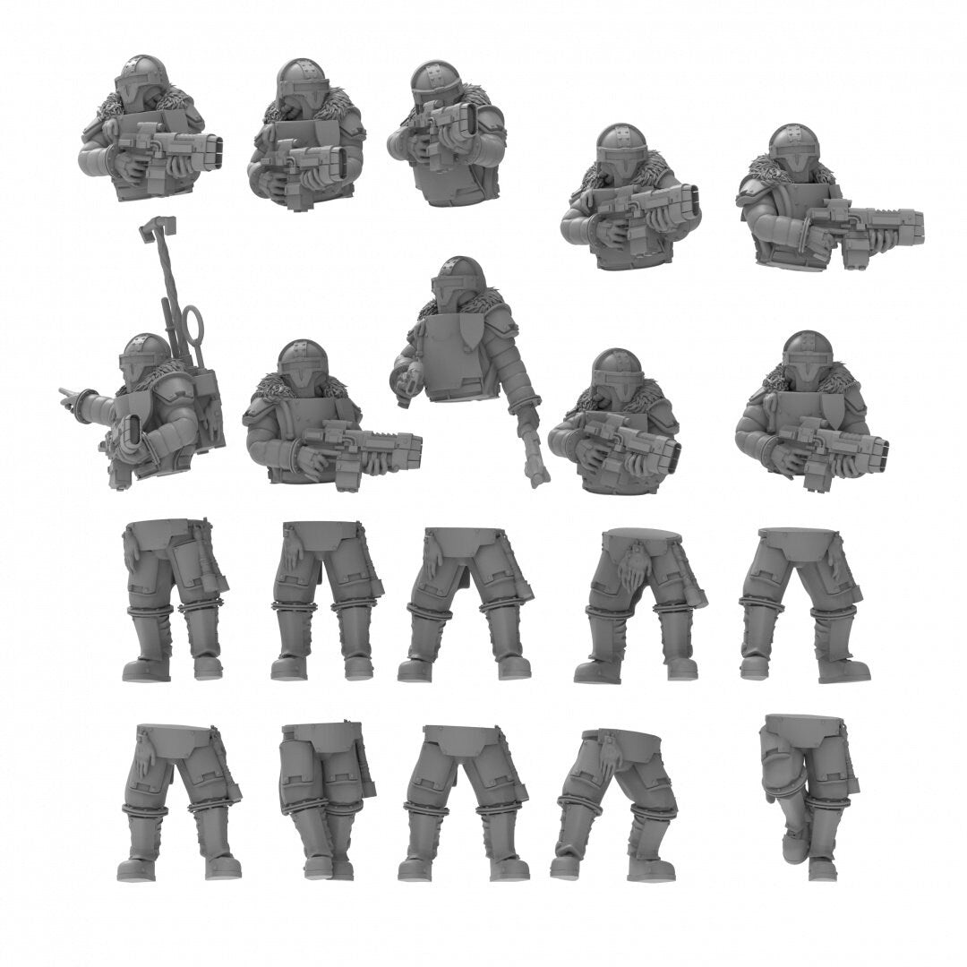Lunar Auxilia Modular Prima (10) (sculpted by That Evil One)