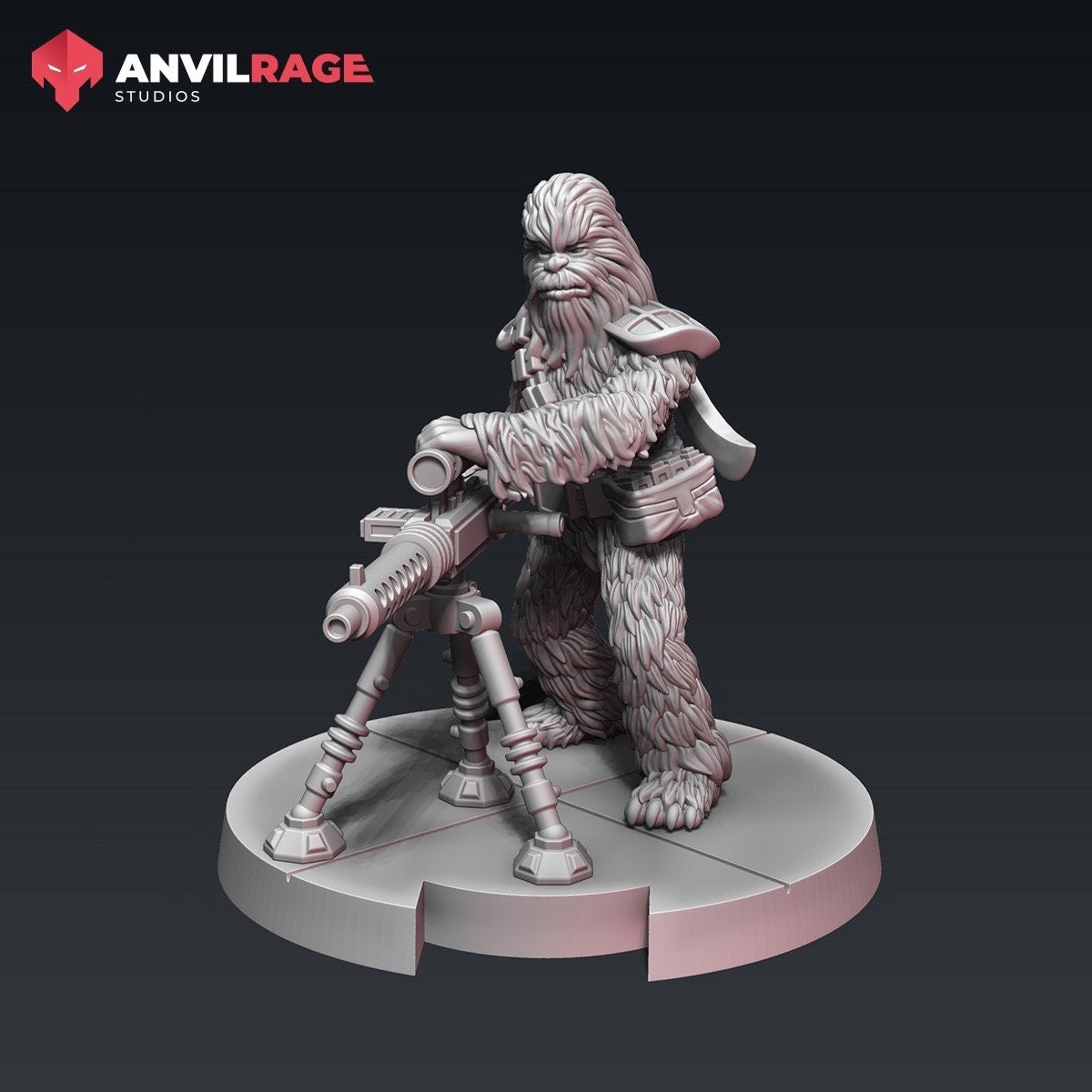 Furry Medium Blaster (Sculpted by Anvilrage Studios)
