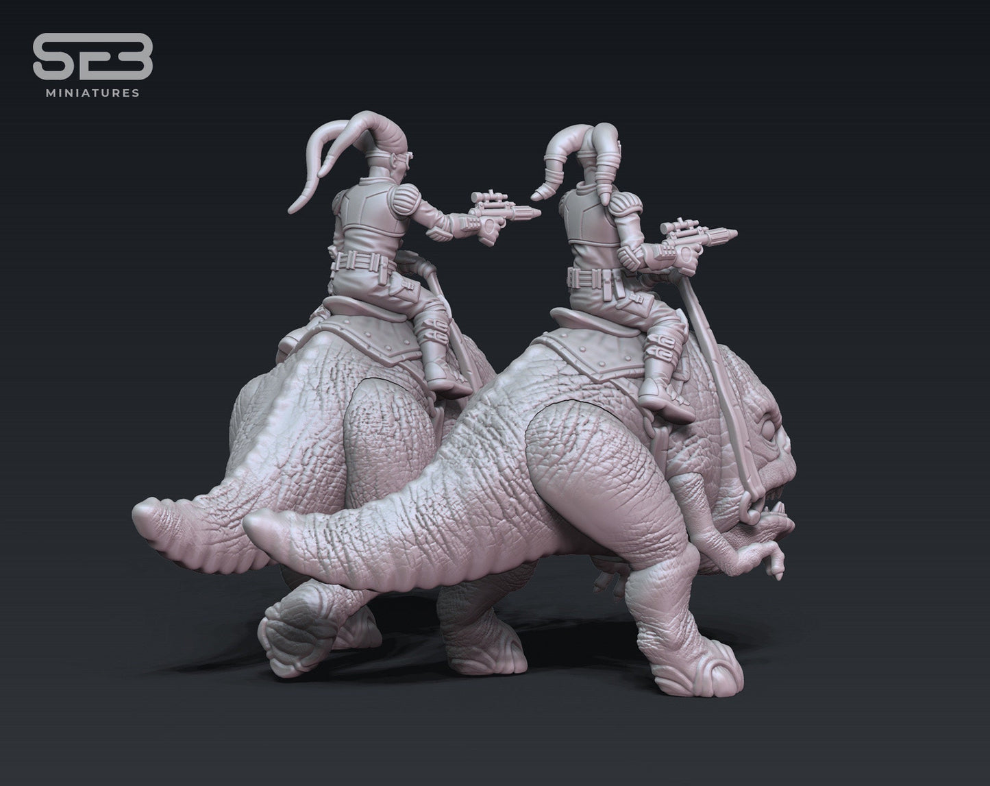 Freedom Fighter Riders - set of 2 (Sculpted by Anvilrage Studios)