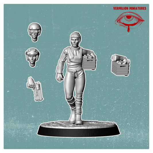 Worker - Wastelanders 2 (Sculpted by Vermillion Miniatures)