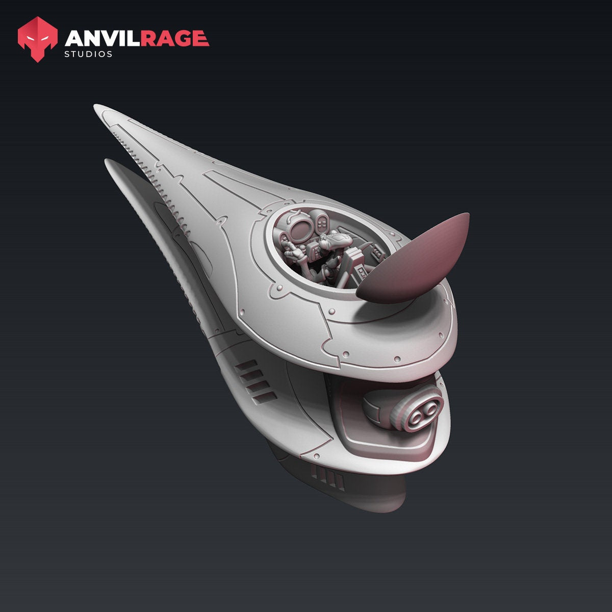 Geobugs Starfighter (Sculpted by Anvilrage Studios)