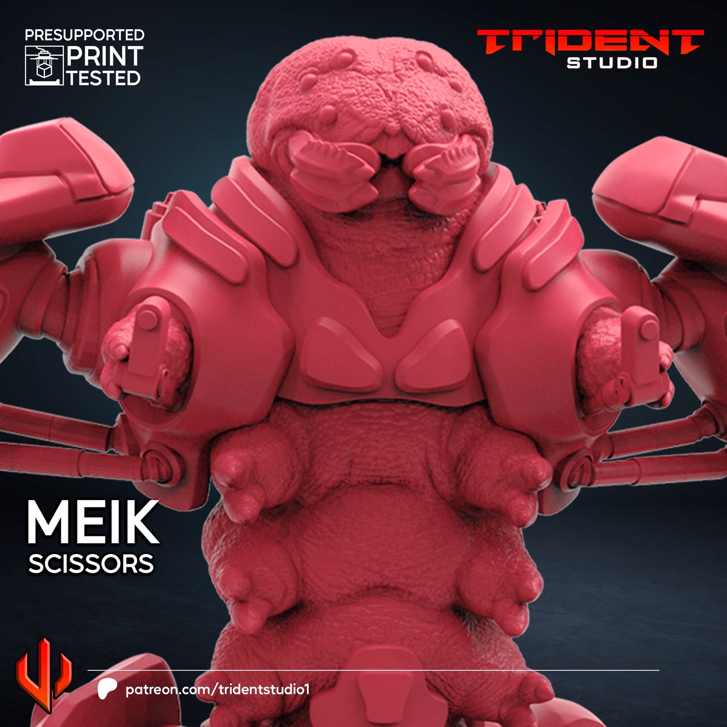 Meik Scissors (Fan art sculpted by Trident Studio) (Crisis Protocol Proxy/Alternative)