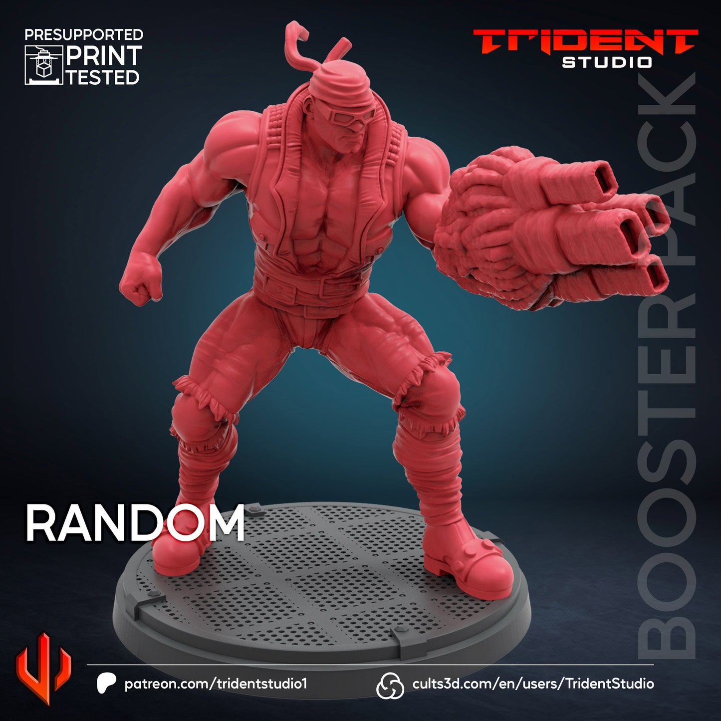 Random (Fan art sculpted by Trident Studio) (Crisis Protocol Proxy/Alternative)