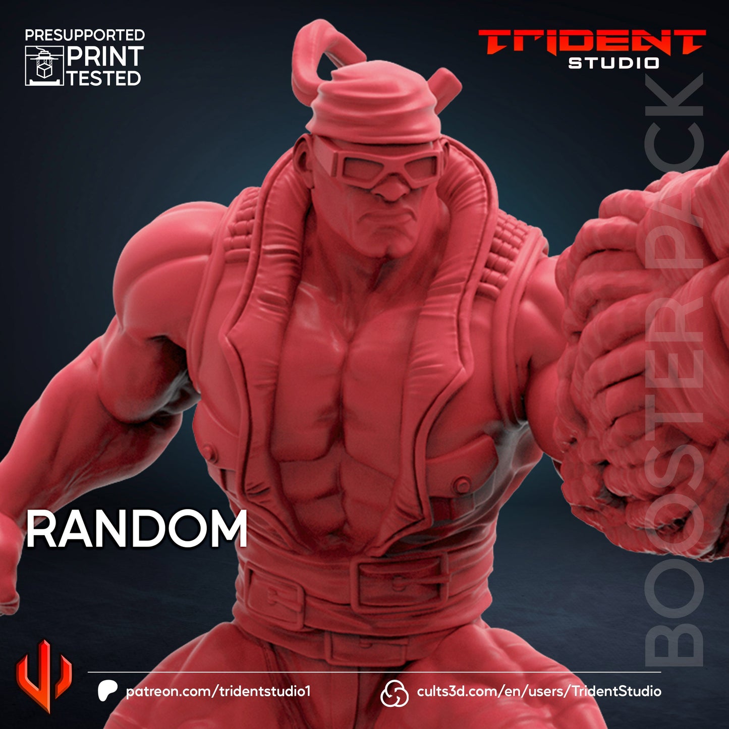 Random (Fan art sculpted by Trident Studio) (Crisis Protocol Proxy/Alternative)