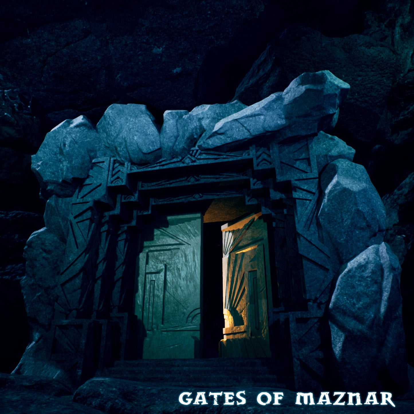 Gates of Maznar (sculpted by Print Goes Ever On)
