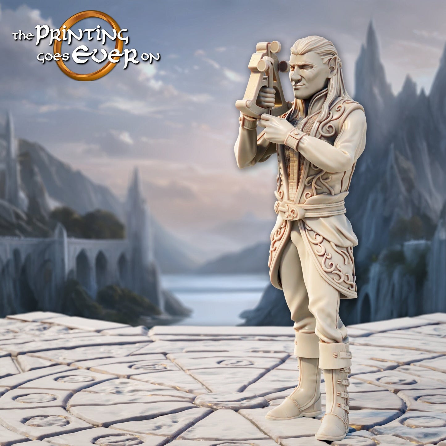 Elven Navigator A (sculpted by Print Goes Ever On)