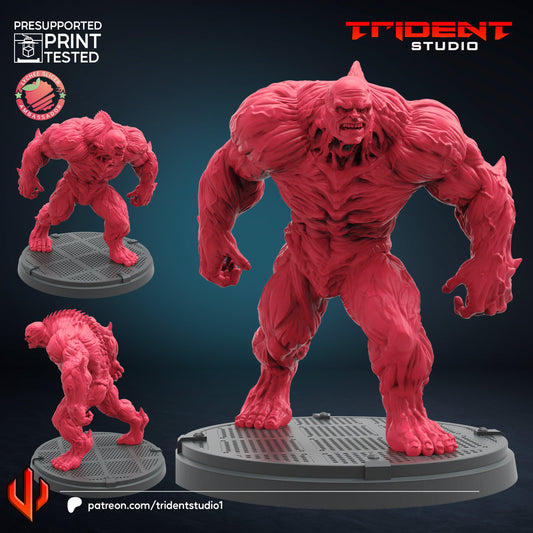 Abomination (Fan art sculpted by Trident Studio) (Crisis Protocol Proxy/Alternative)