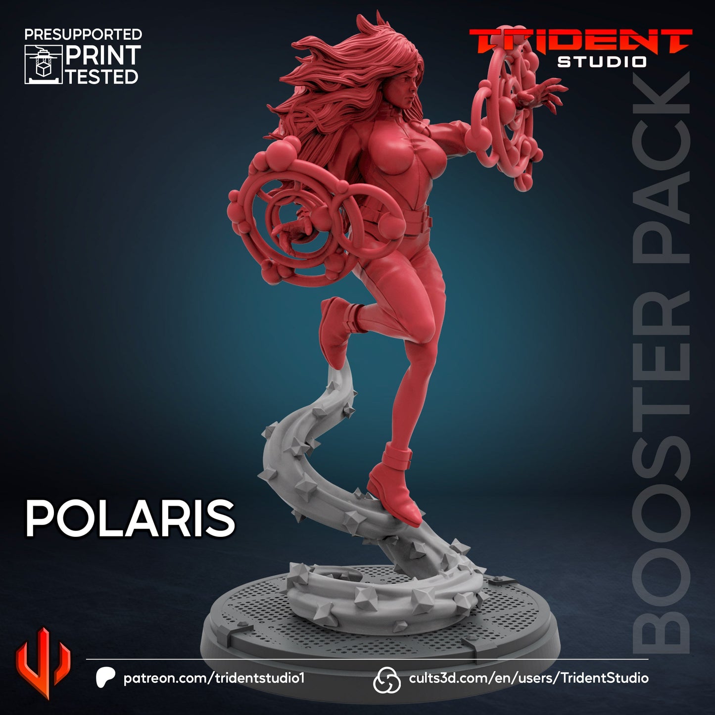Polaris (Fan art sculpted by Trident Studio) (Crisis Protocol Proxy/Alternative)