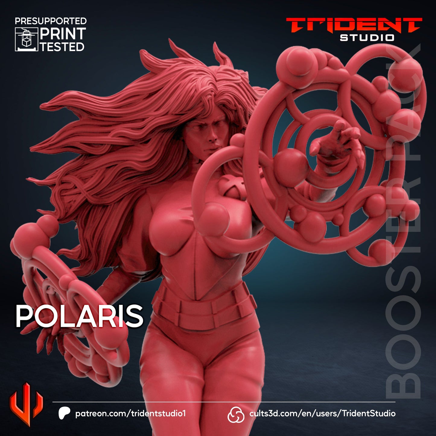 Polaris (Fan art sculpted by Trident Studio) (Crisis Protocol Proxy/Alternative)