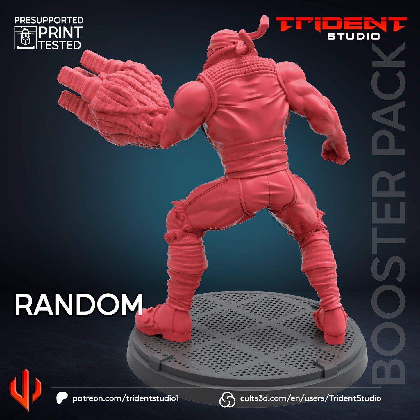 Random (Fan art sculpted by Trident Studio) (Crisis Protocol Proxy/Alternative)
