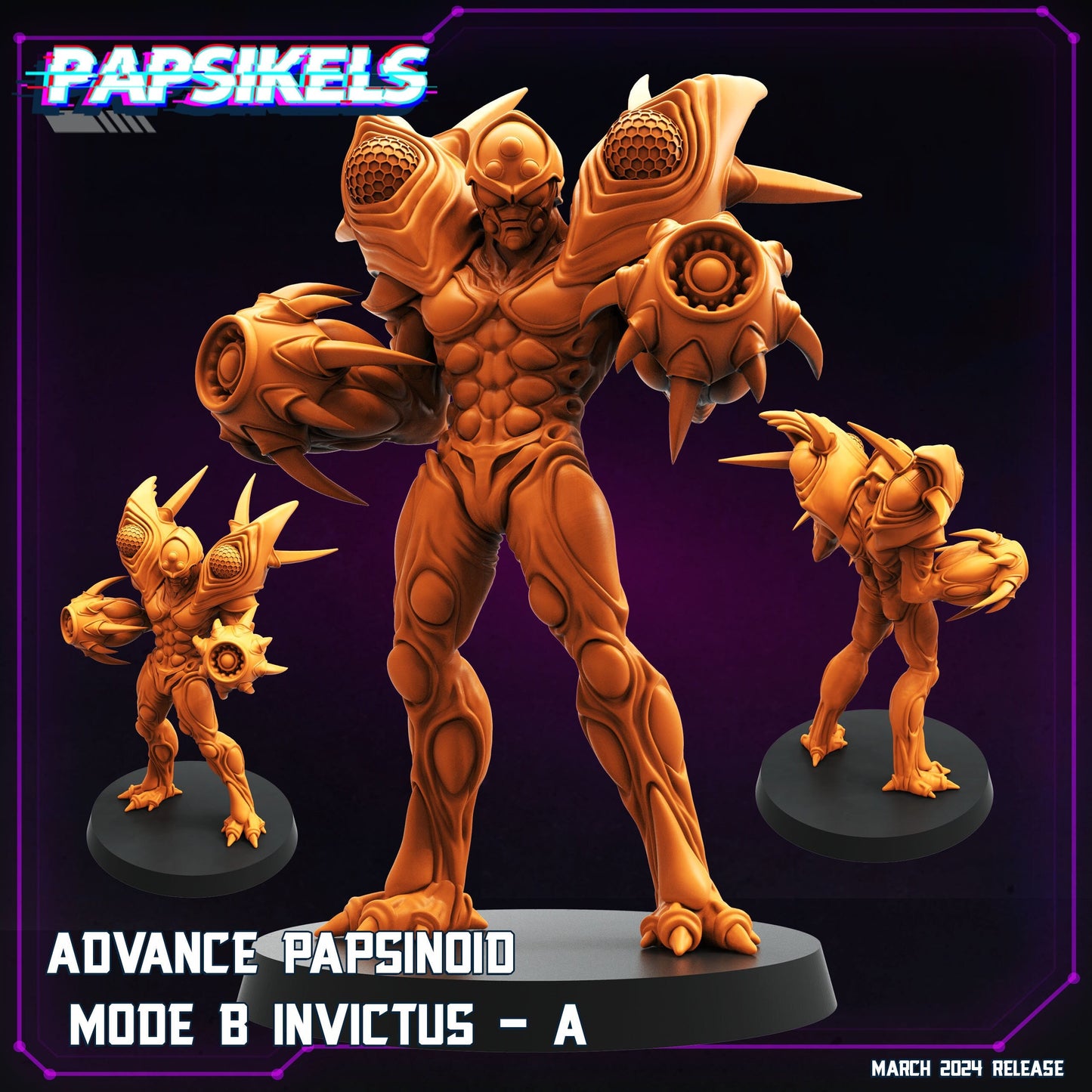 Advance Papsinoid - Mode B Invictus - A (sculpted by Papsikels)