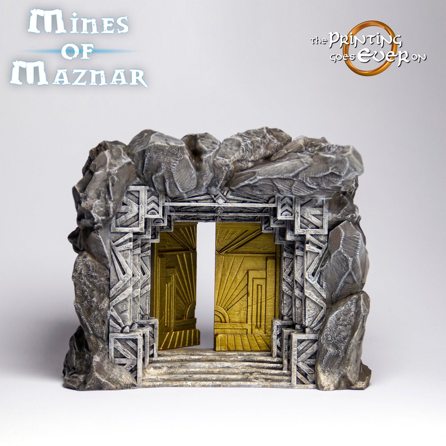 Gates of Maznar (sculpted by Print Goes Ever On)