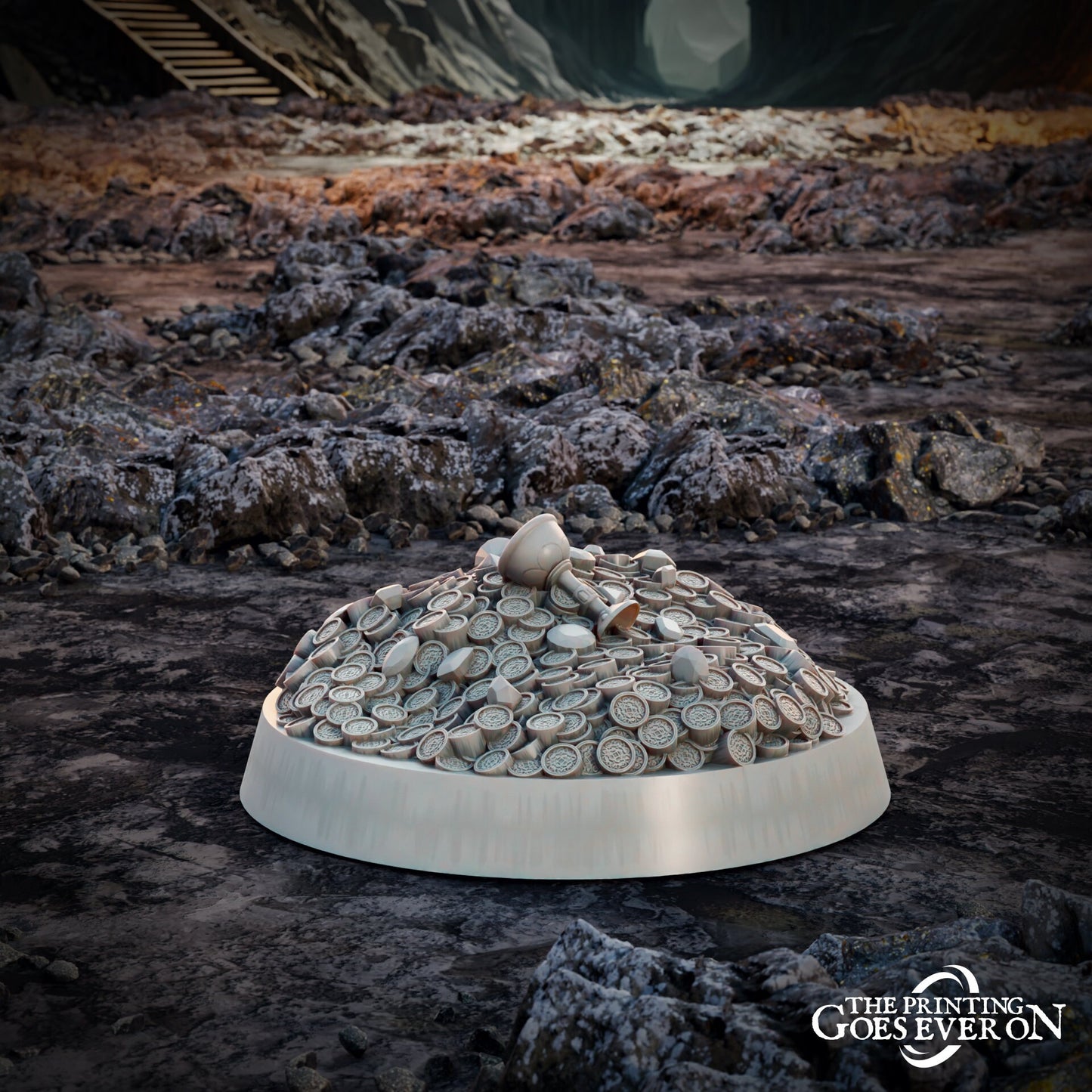 Dwarven Treasure (sculpted by Print Goes Ever On)