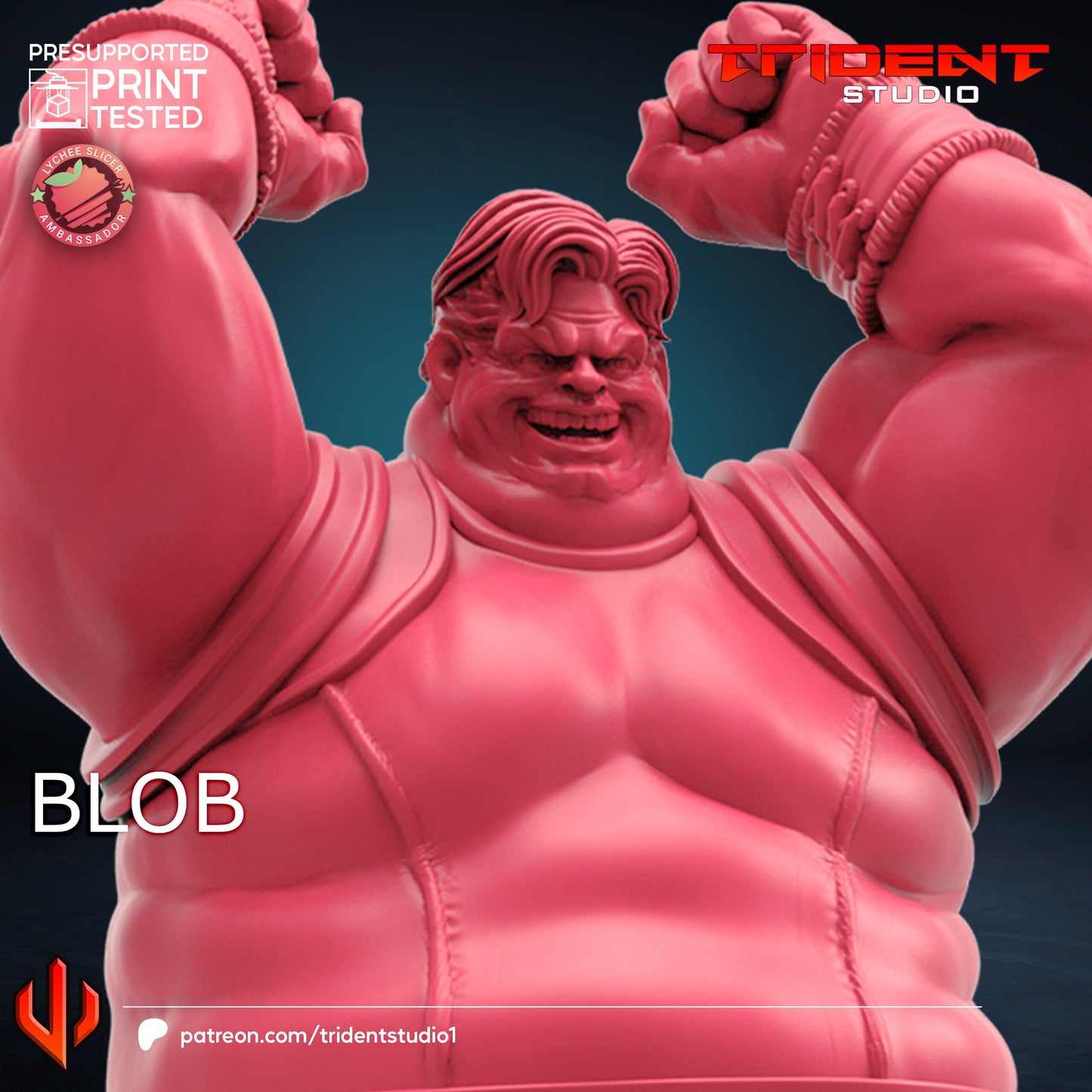 Blob (Fan art sculpted by Trident Studio) (Crisis Protocol Proxy/Alternative)
