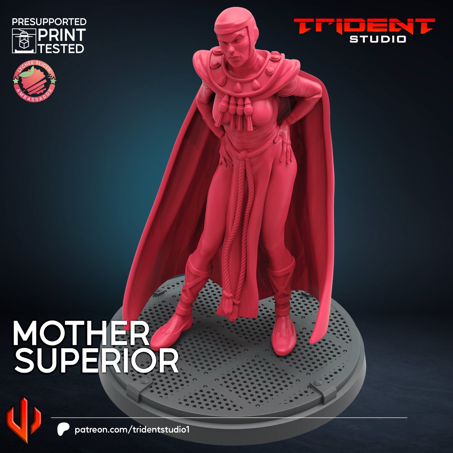 Mother Superior (Fan art sculpted by Trident Studio) (Crisis Protocol Proxy/Alternative)