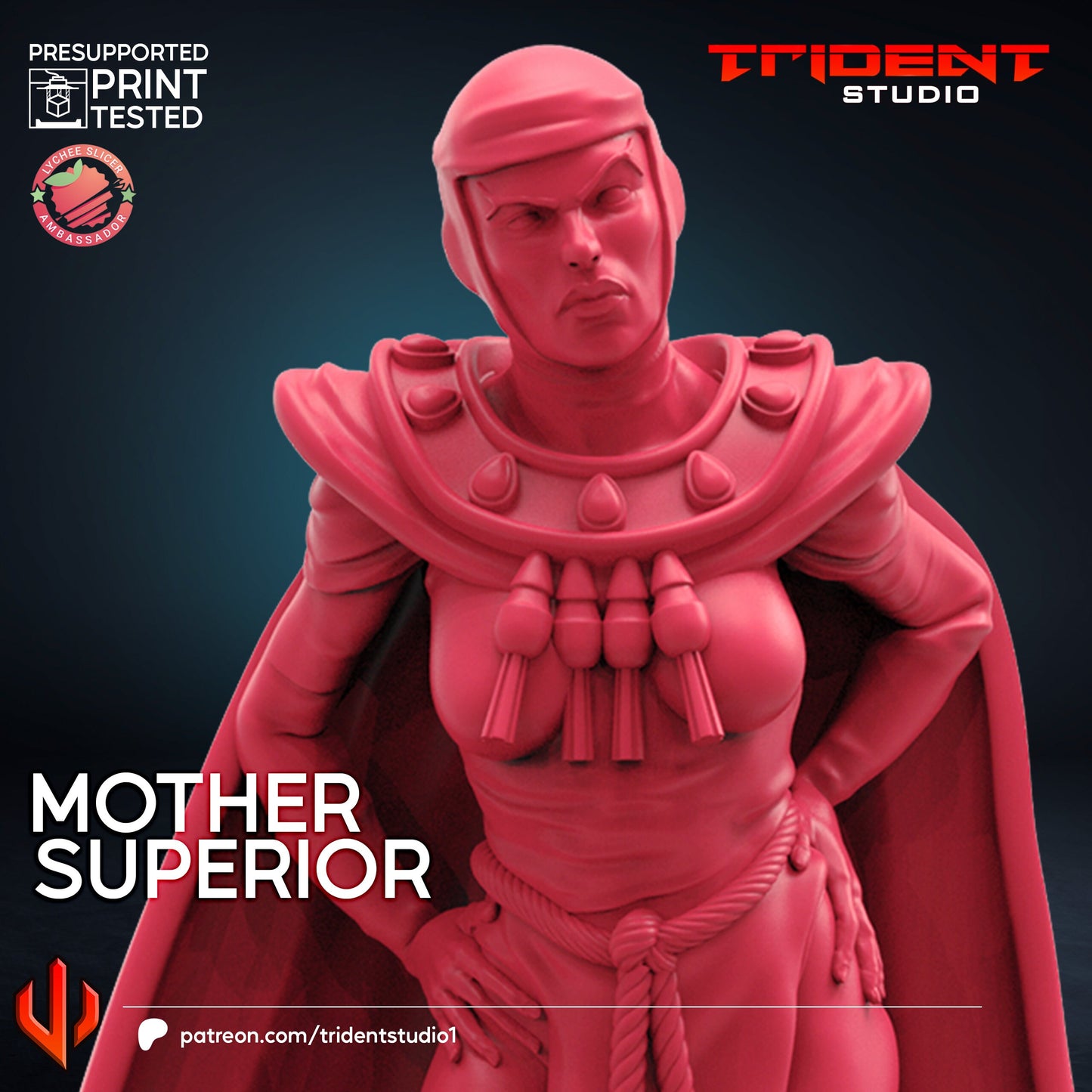 Mother Superior (Fan art sculpted by Trident Studio) (Crisis Protocol Proxy/Alternative)