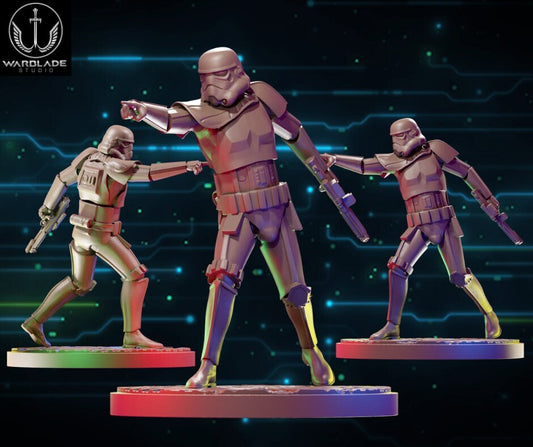 Storm Trooper Captain - Fan Art (sculpted by Warblade Studios)