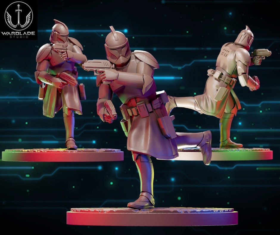 Commander Ponds - Fan Art (sculpted by Warblade Studios)