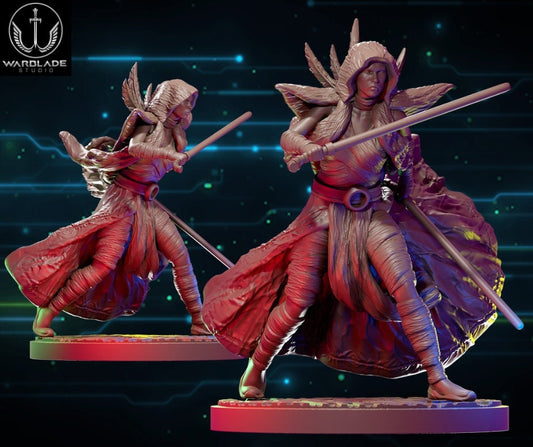 Asajj - Fan Art (sculpted by Warblade Studios)