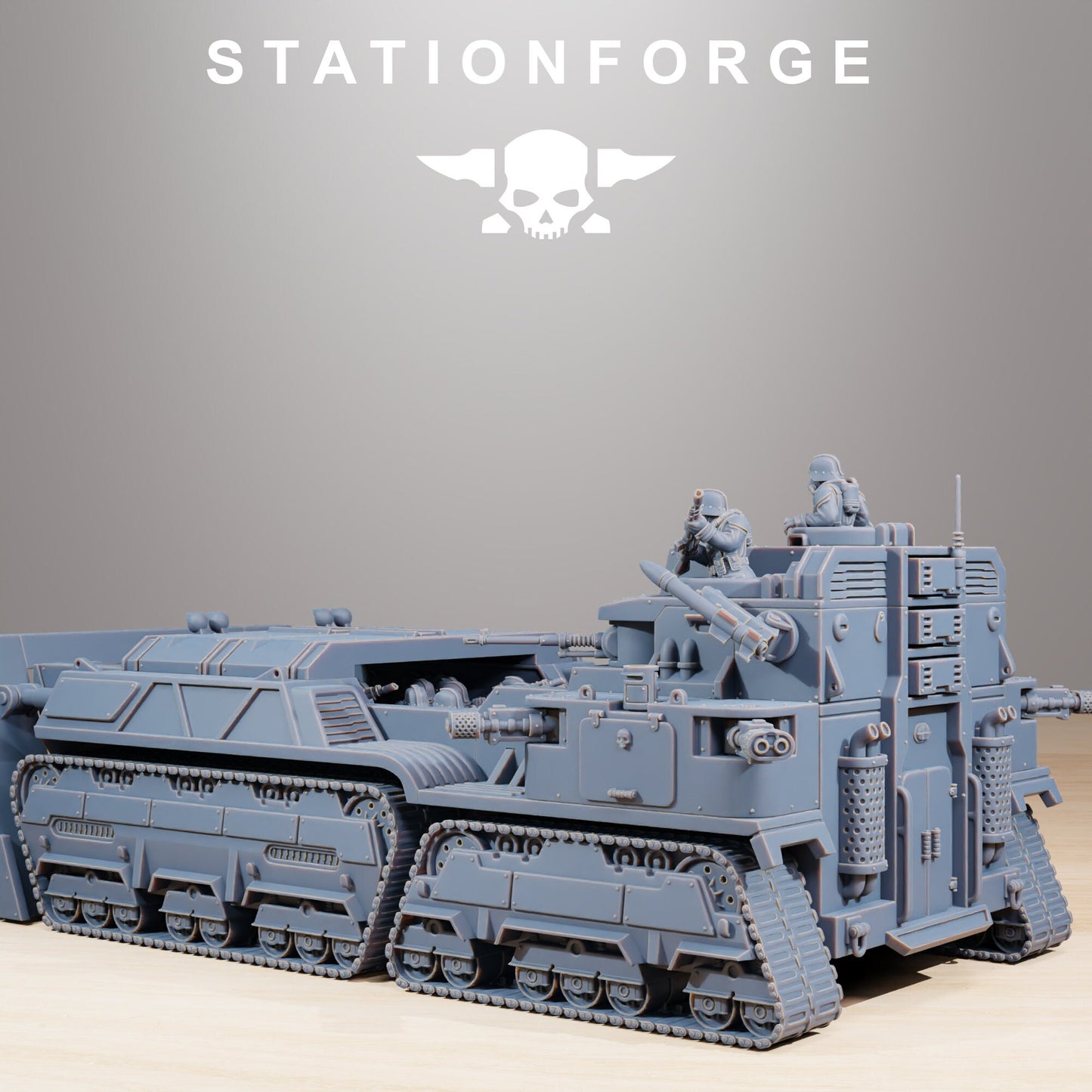 Grim Guard Transport Tank (sculpted by Stationforge)