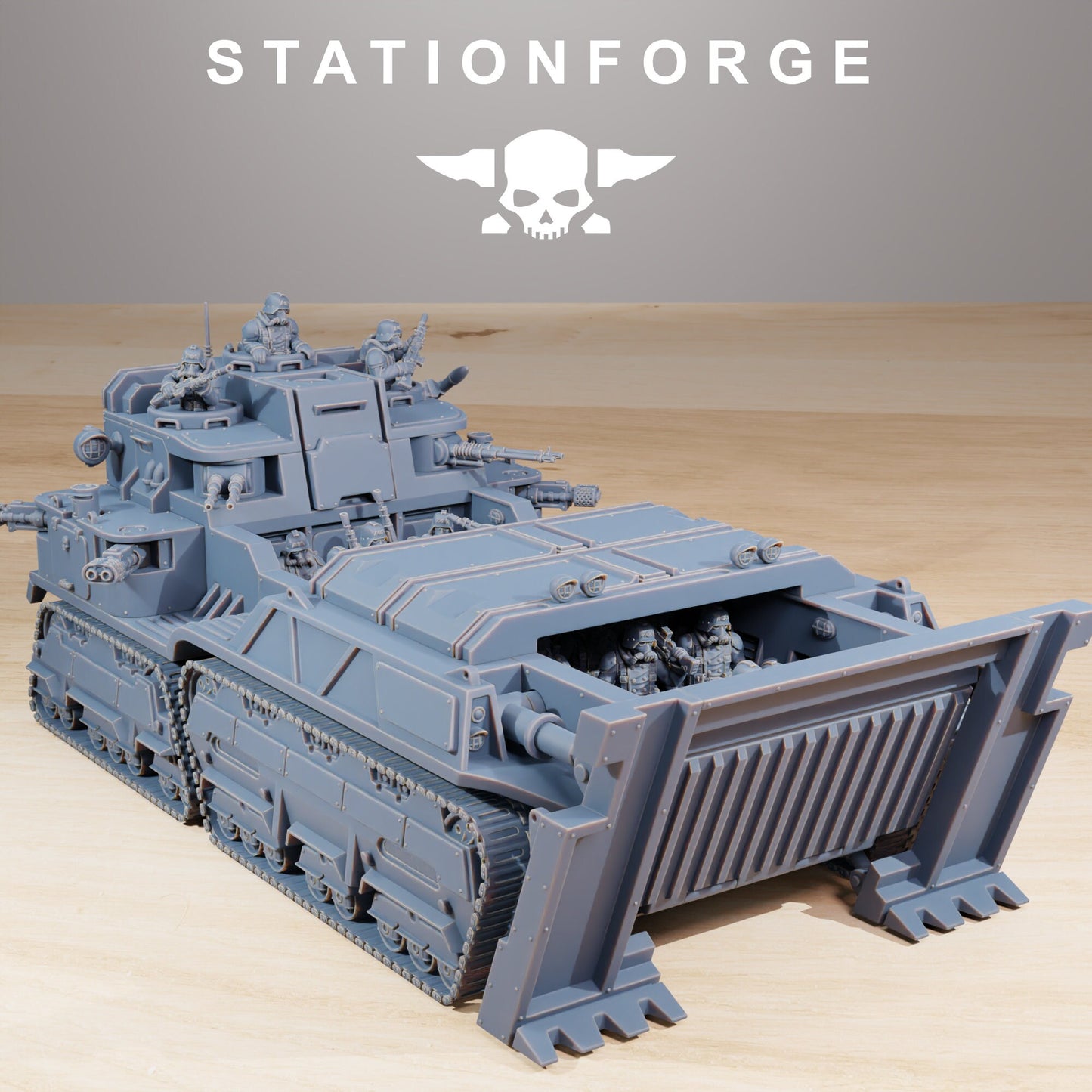 Grim Guard Transport Tank (sculpted by Stationforge)