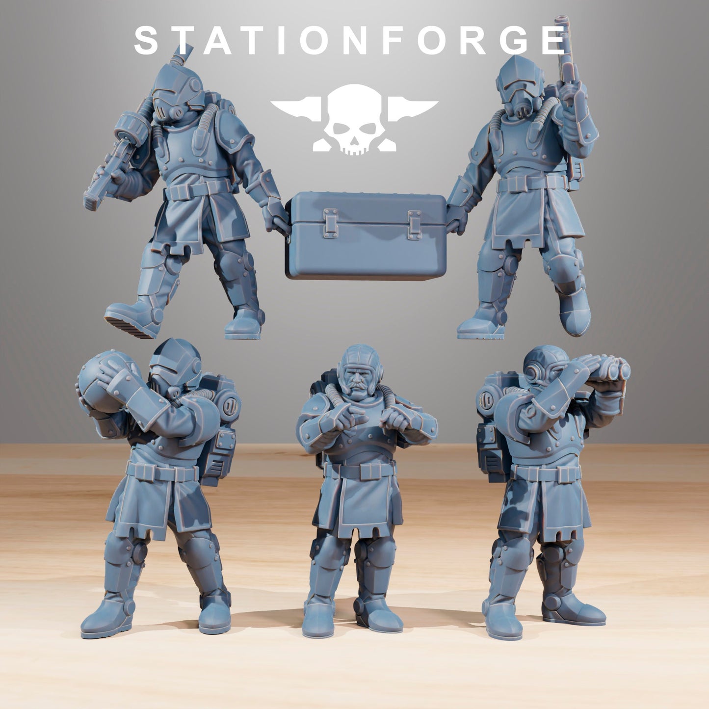 Royal Guard Support Systems (sculpted by Stationforge)