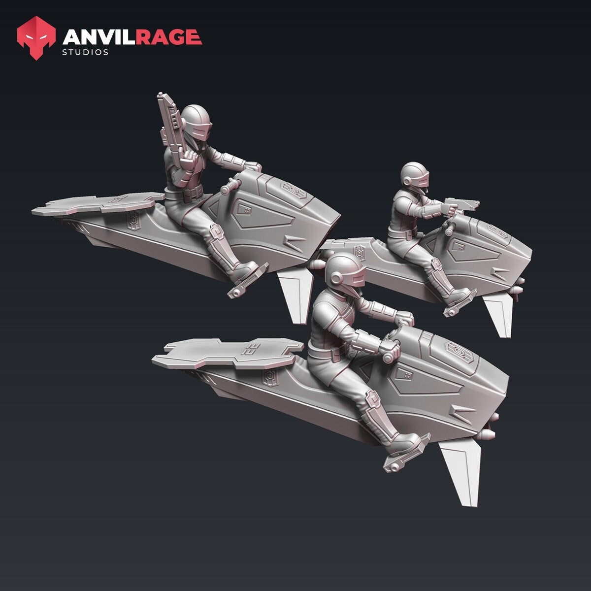 Peacekeepers Bike (Sculpted by Anvilrage Studios)