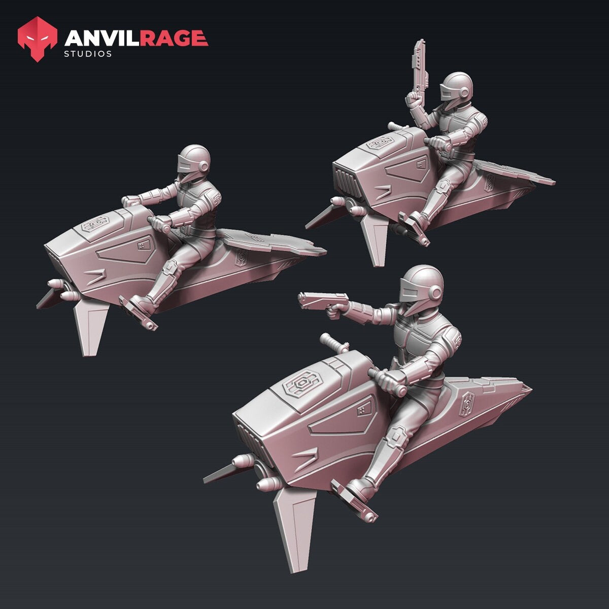 Peacekeepers Bike (Sculpted by Anvilrage Studios)