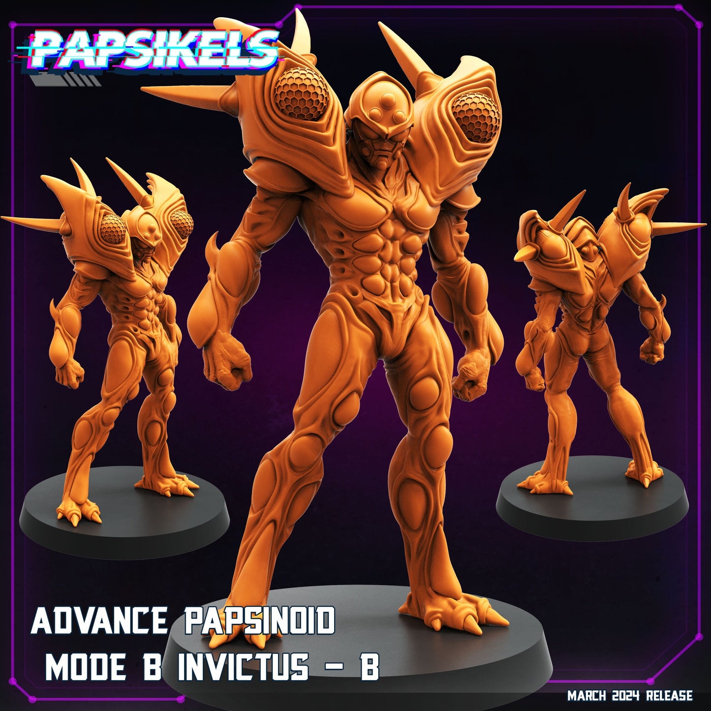 Advance Papsinoid - Mode B Invictus - B (sculpted by Papsikels)